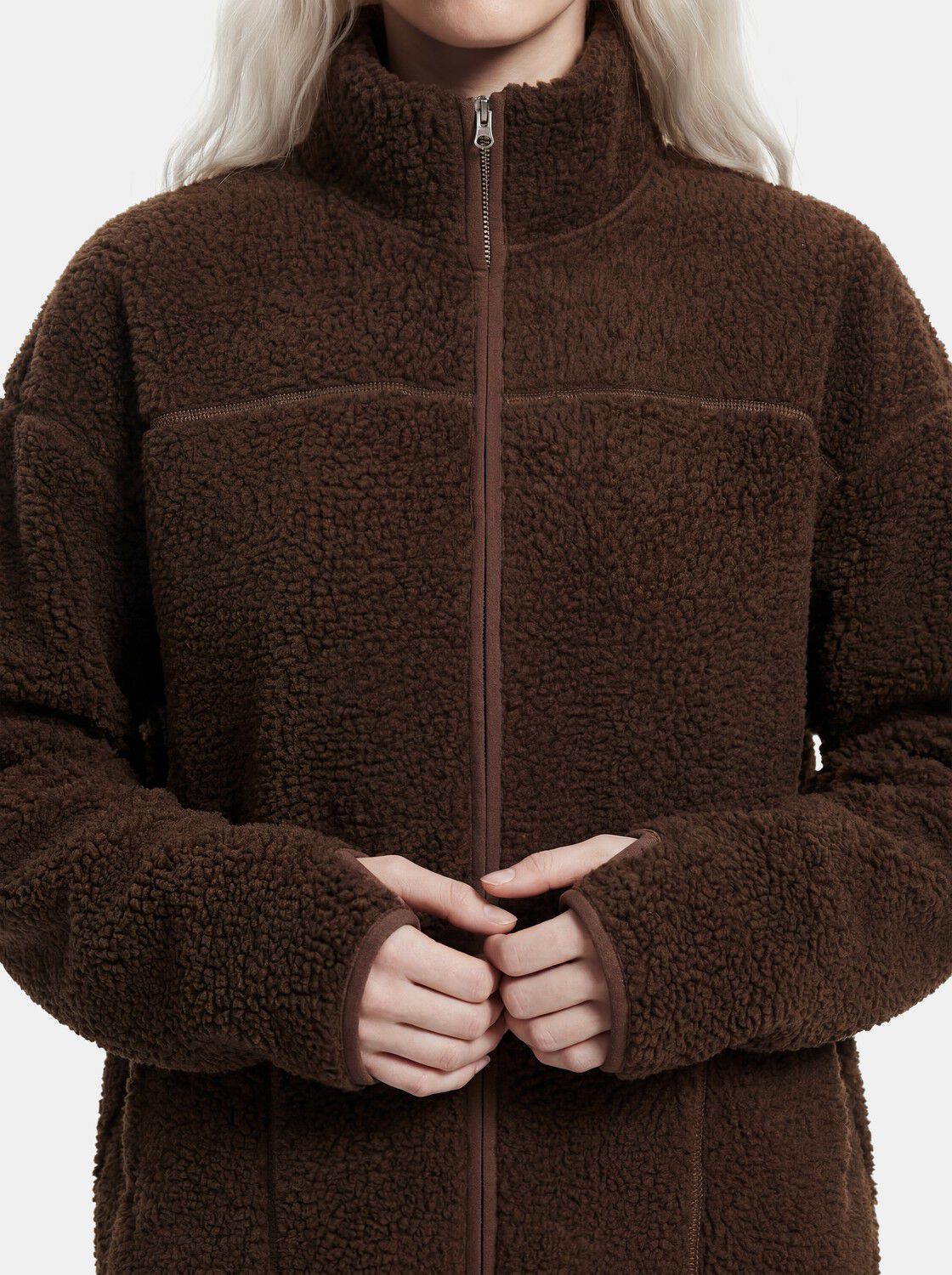 PCSADIA LS TEDDY JACKET NOOS BC