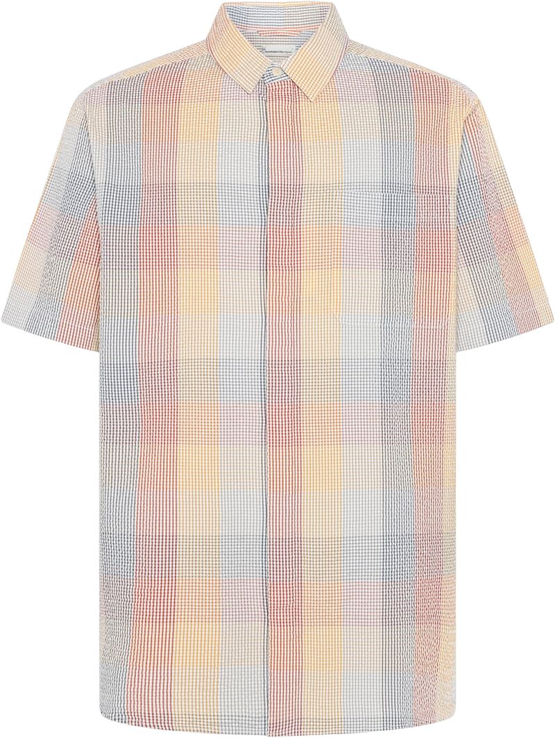 Relaxed Seersucker Short Sleeve Shirt