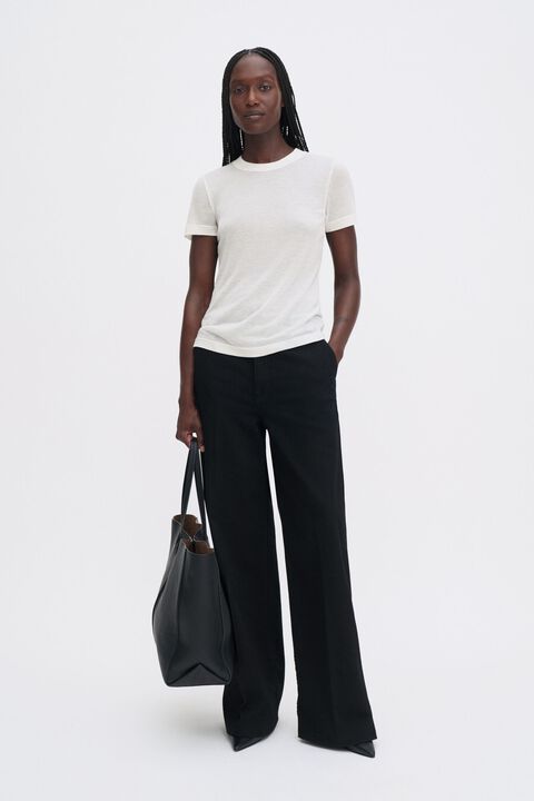 lyocell cashmere tee