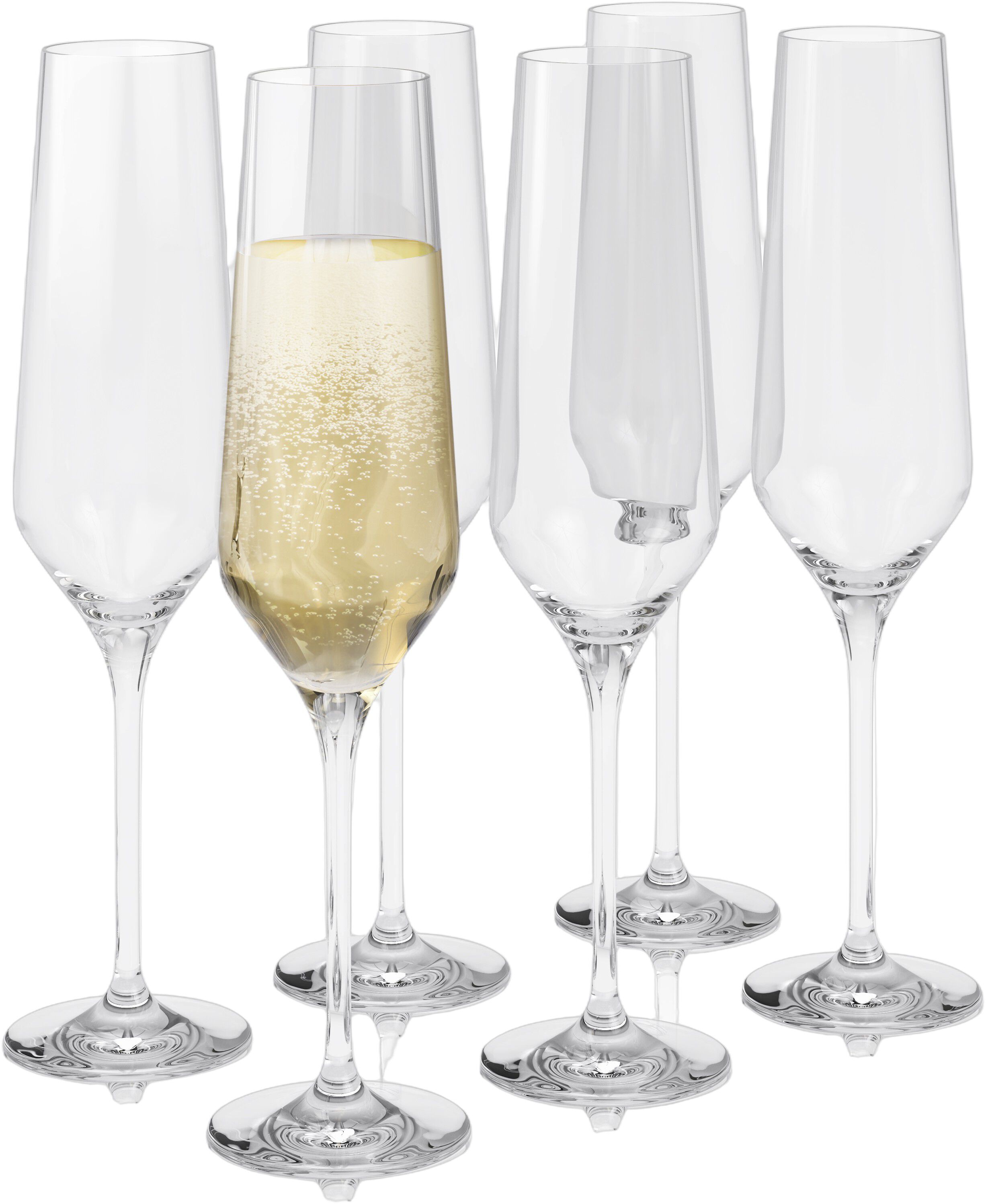 LN Vinglas Champagne 6 stk