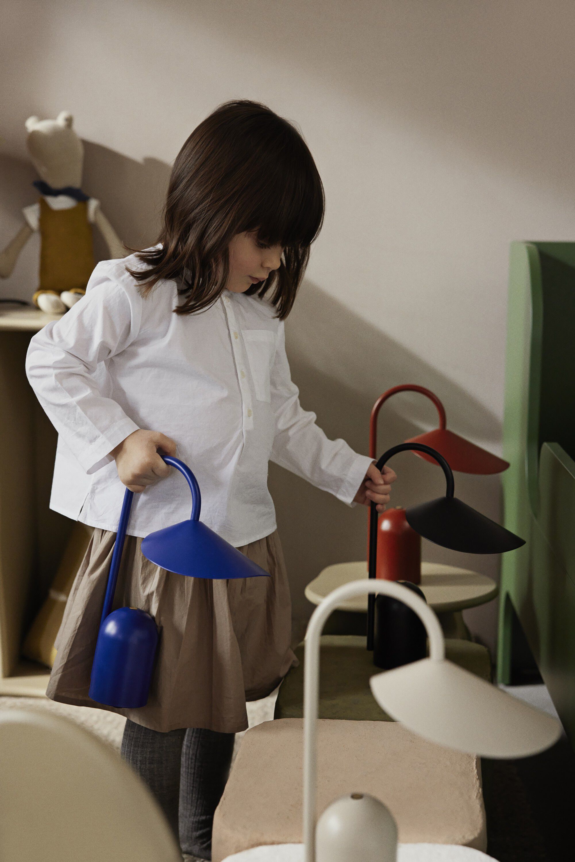 Arum Portable Lamp - Cashmere