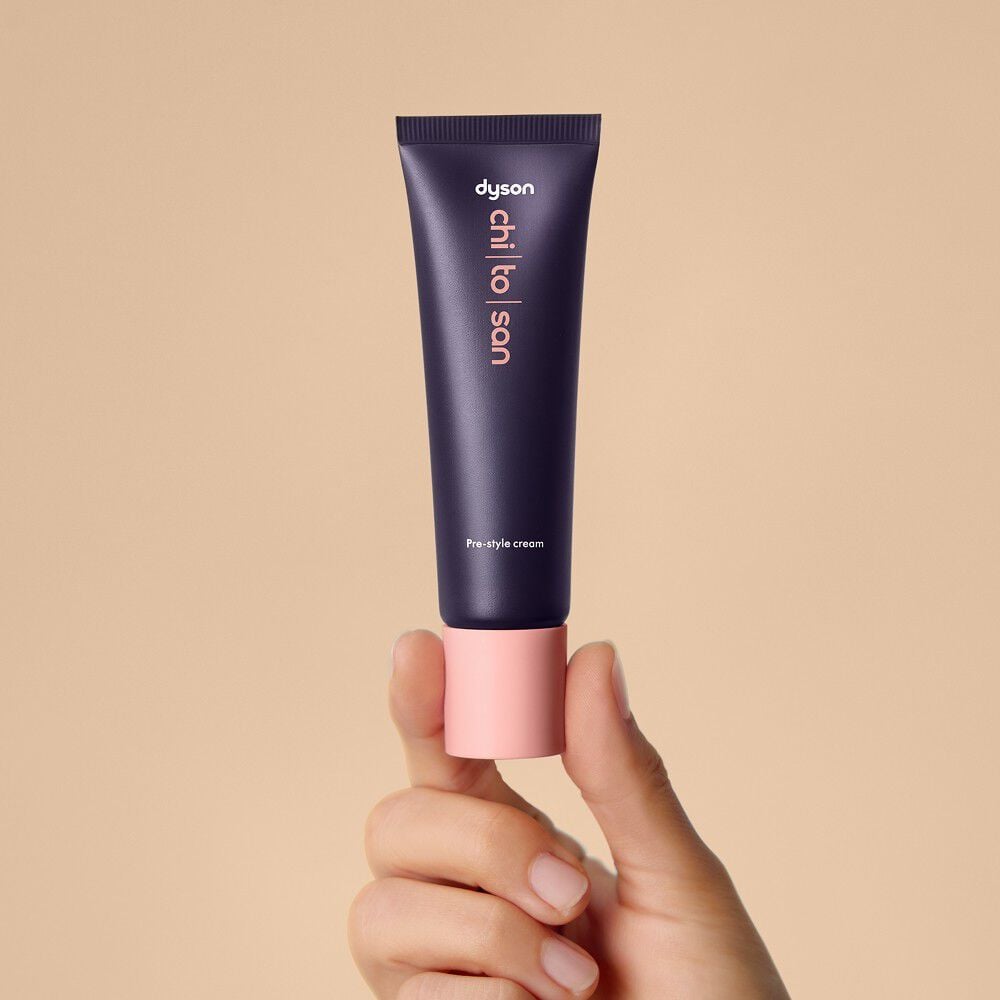 Chitosan Pre-style Cream Mini Straight to Wavy, Rich Conditi