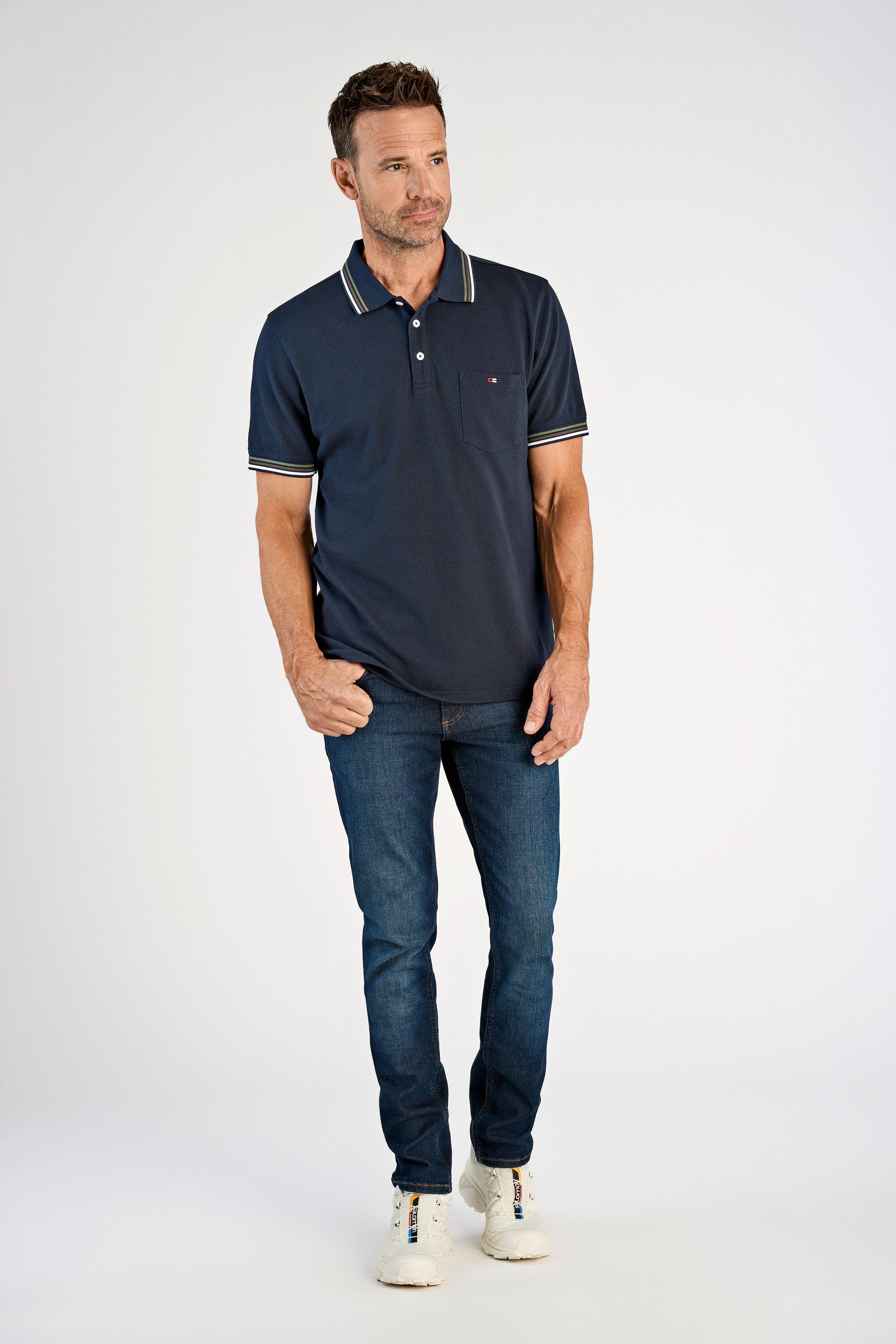 Signature polo piqu&eacute; S/S