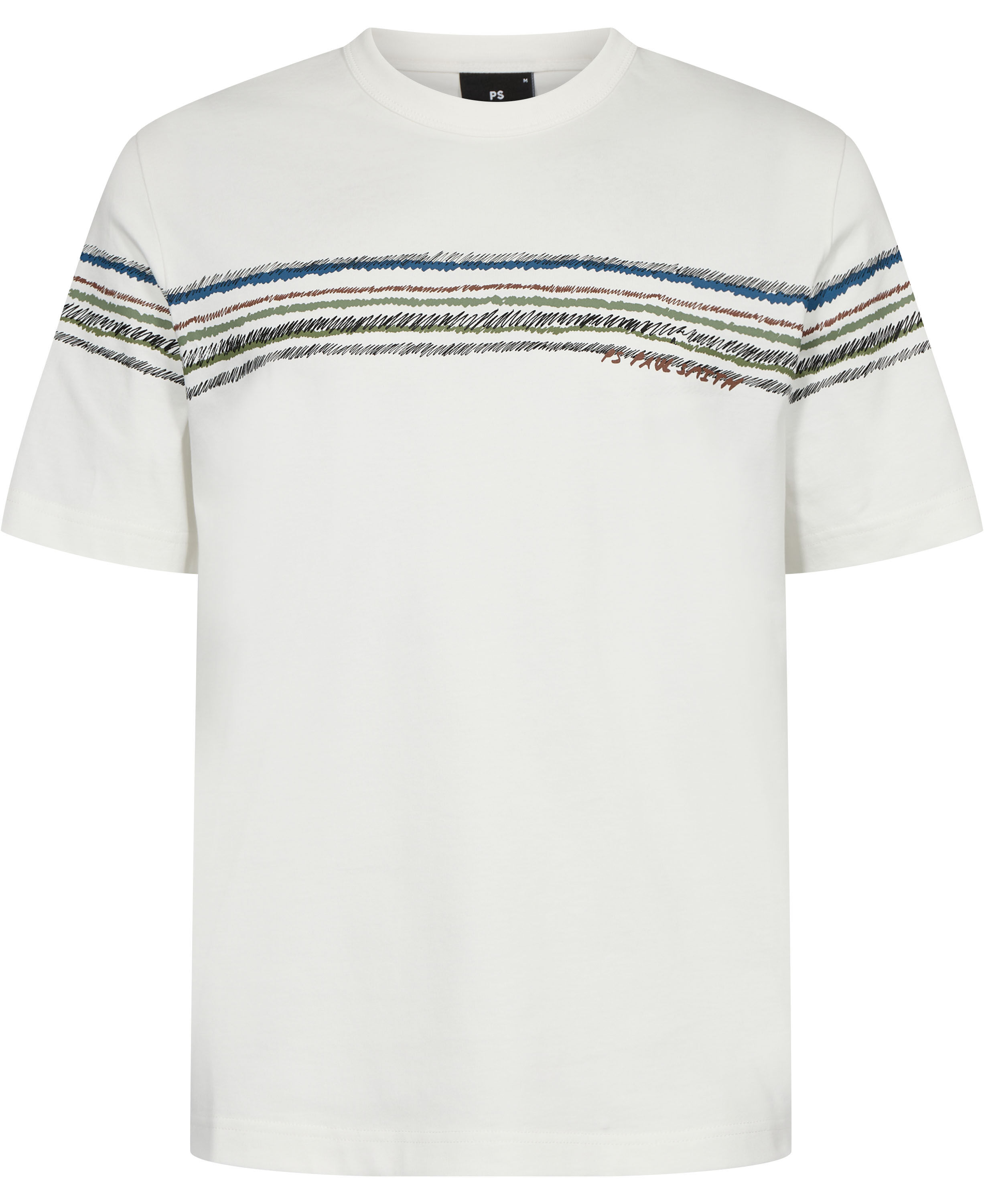 MENS REG FIT T SHIRT STRIPE