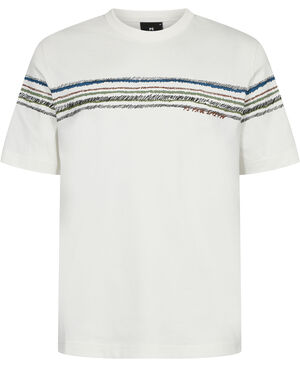 MENS REG FIT T SHIRT STRIPE
