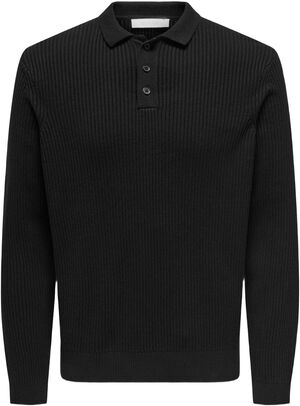 ONSLAW REG LS POLO KNIT FRML