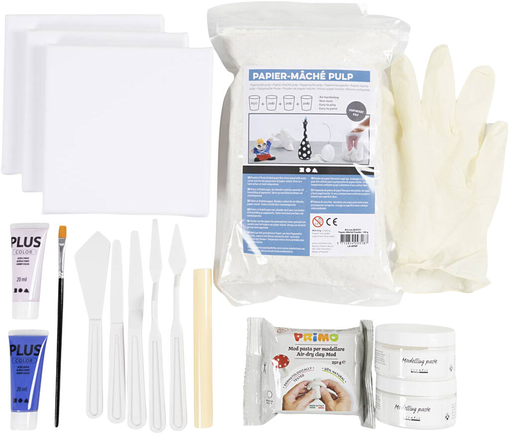 Maxi DIY Kit Modellering, V&aelig;gdekoration