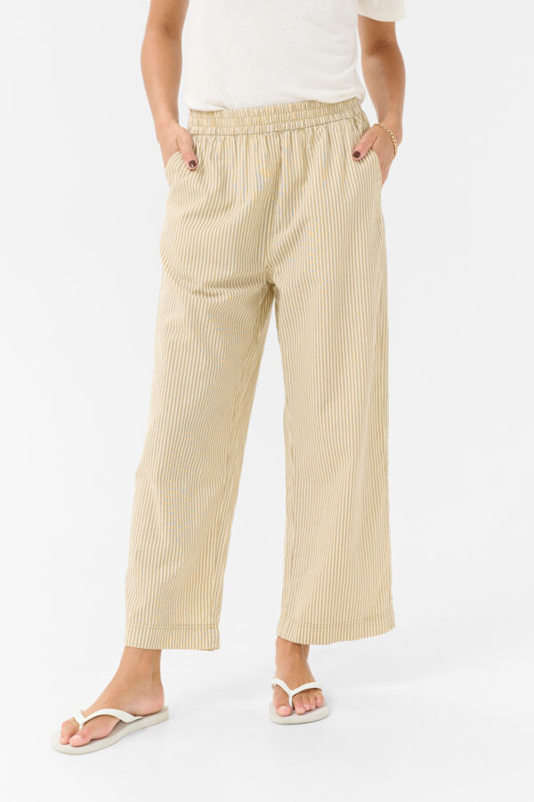 KAnaya Striped Culotte Pants