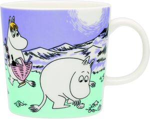 Moomin Arabia 30cl krus Stranddag