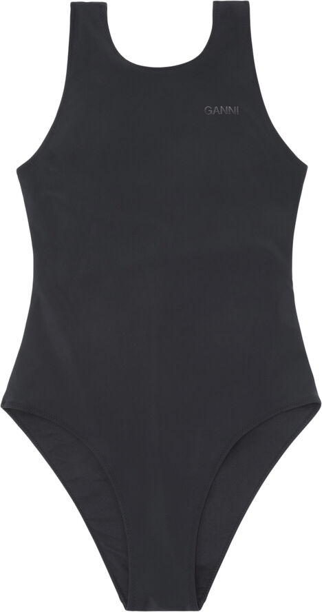 Recycled Core Solid Sporty Swimsuit