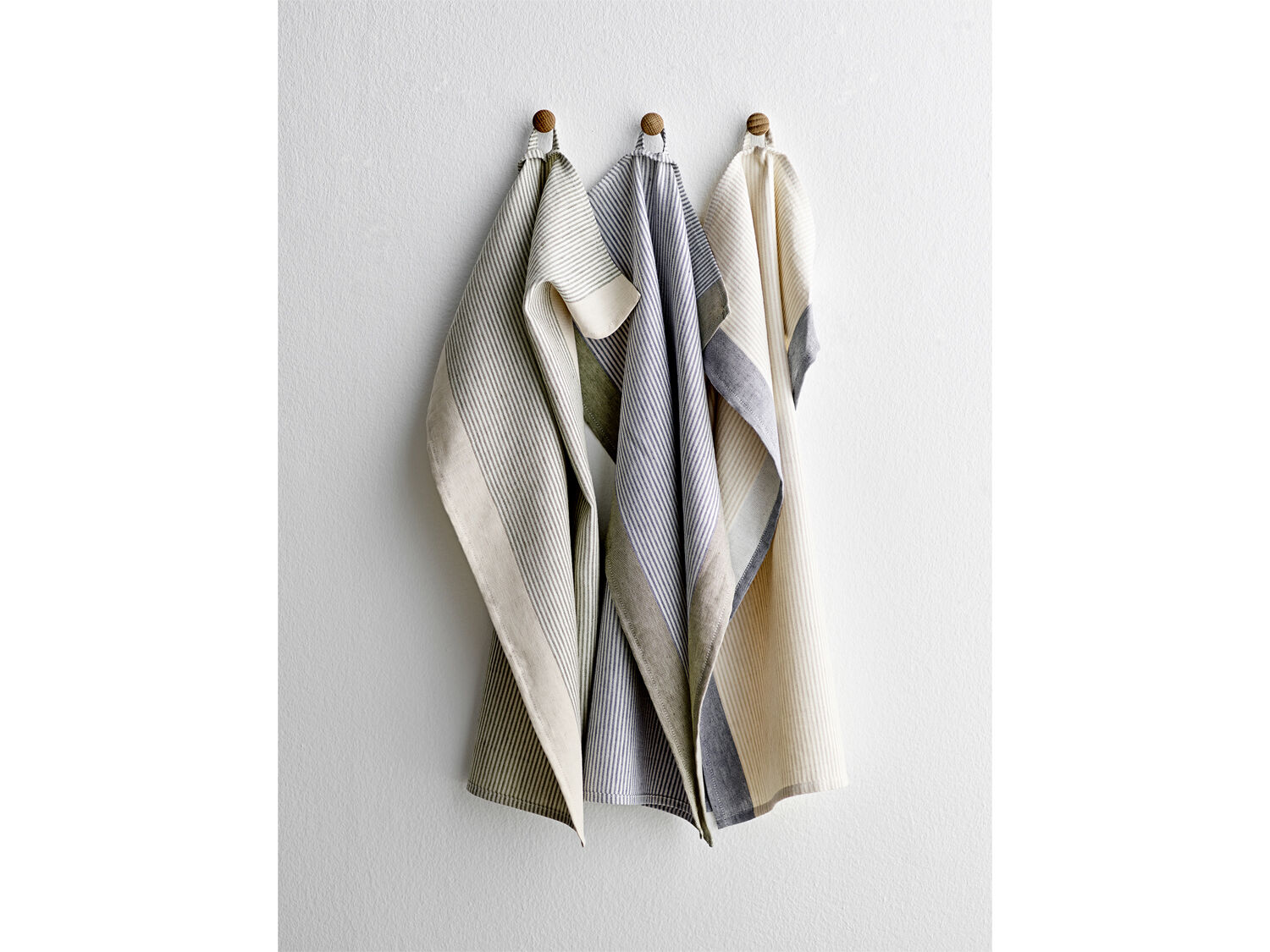 Viskestykke 50x70 Statement Stripe Green