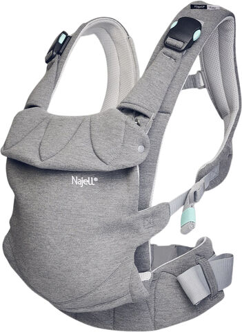 Baby Carrier Najell Easy - Mercury Grey (3D jersey)