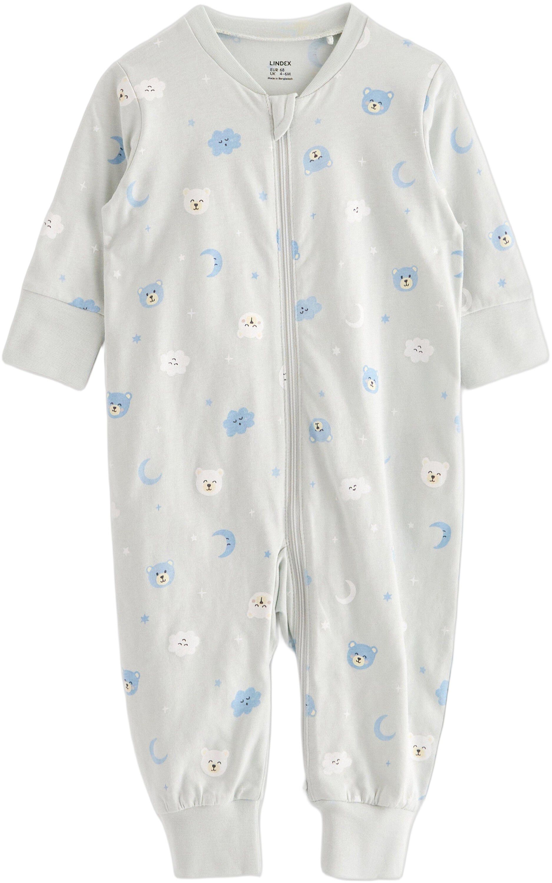 Pyjamas in organic cotton with long