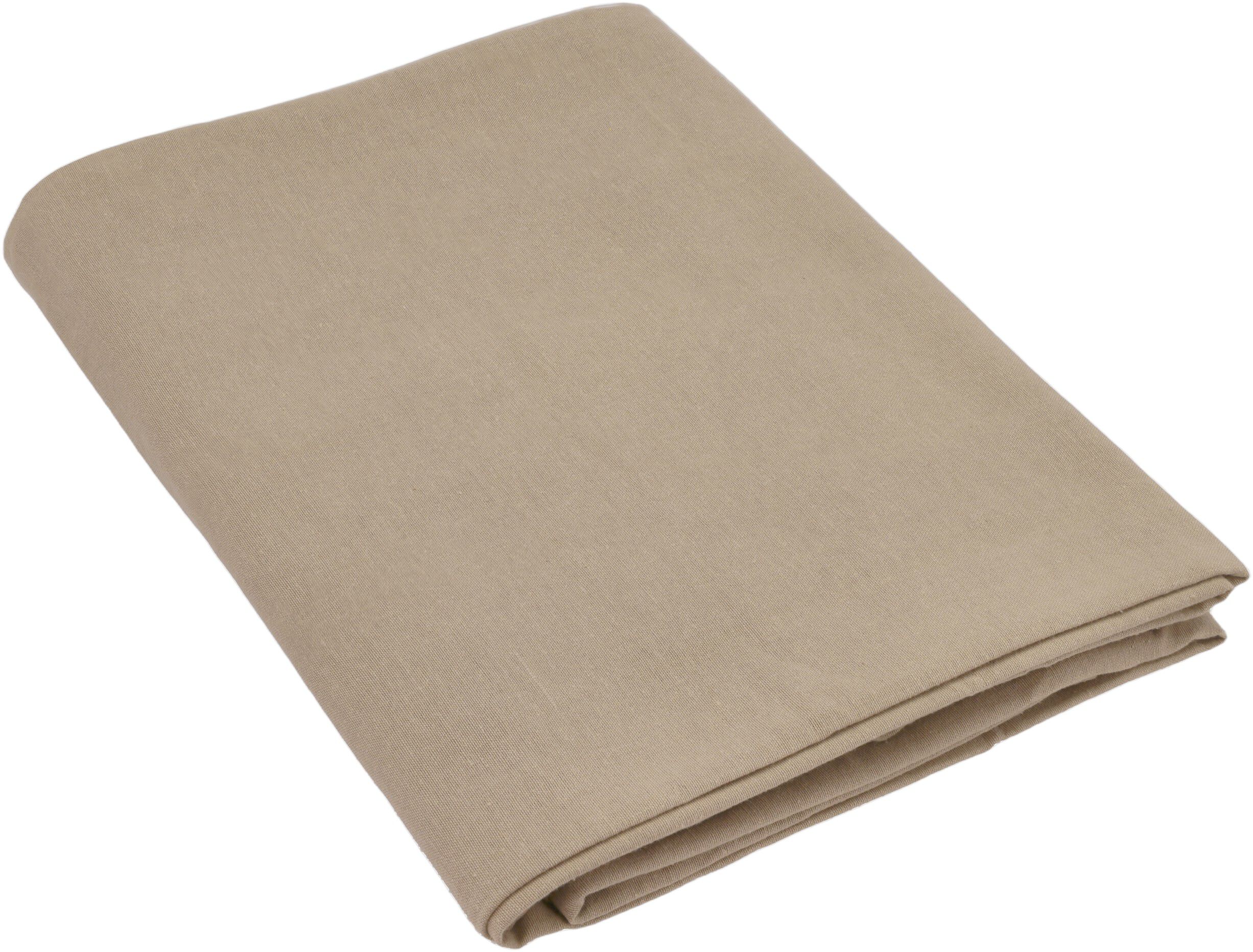 Dug 270 x 140 cm Fungi brown 100% ny bomuld