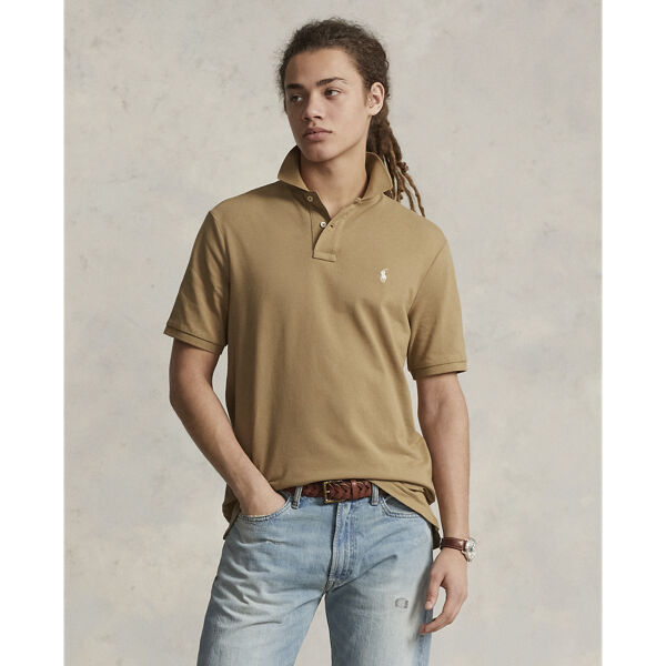 Custom Slim Fit Mesh Polo