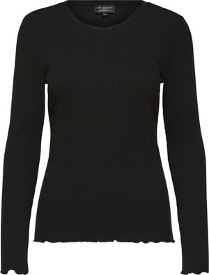 SLFANNA LS CREW NECK TEE S NOOS