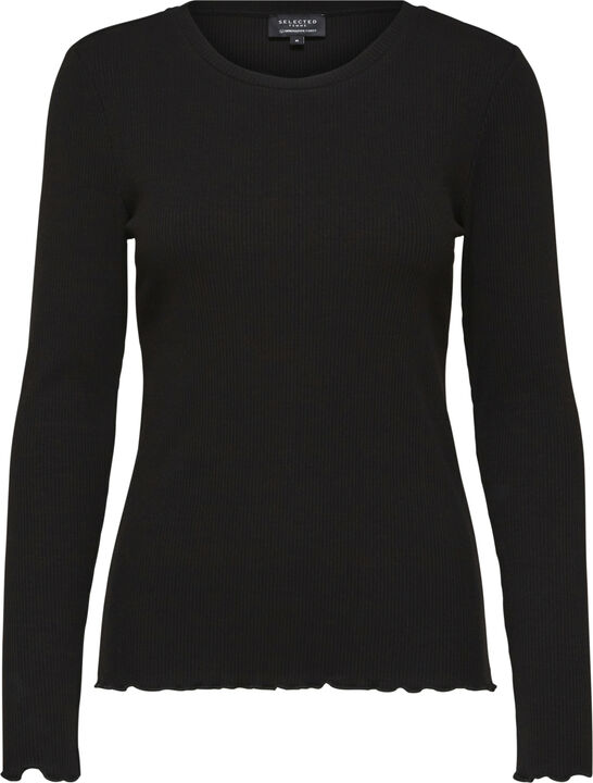 SLFANNA LS CREW NECK TEE S NOOS