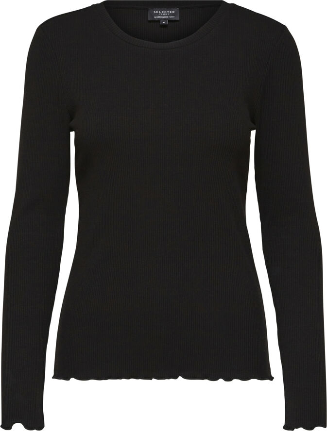 SLFANNA LS CREW NECK TEE S NOOS