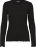 SLFANNA LS CREW NECK TEE S NOOS