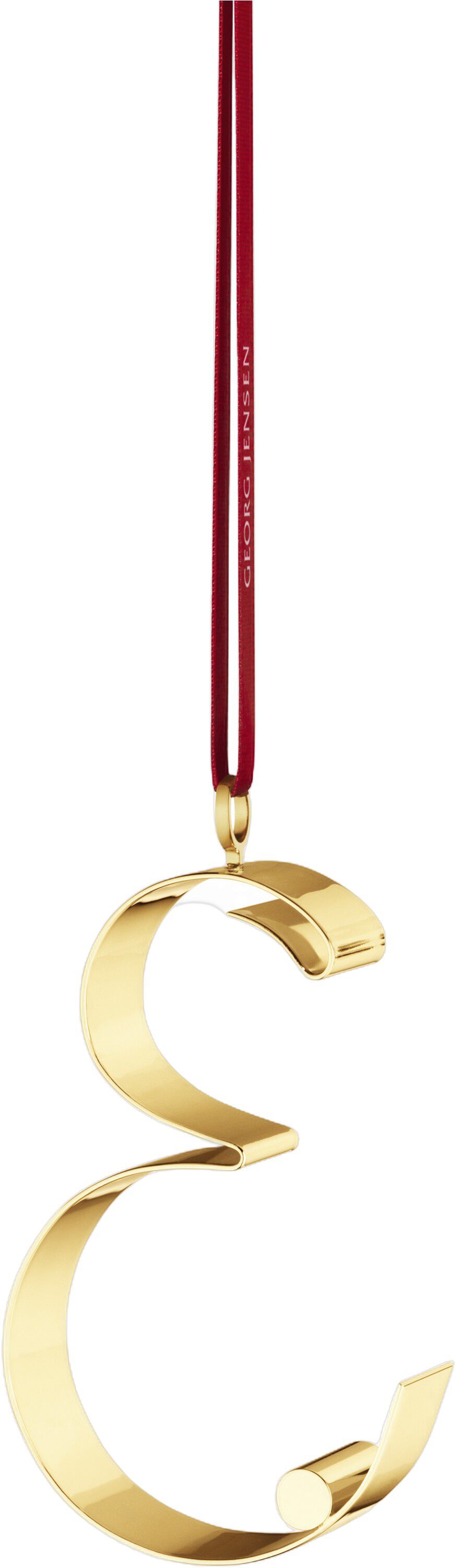2026 Juleornament bogstavoph&aelig;ng 18kt guld