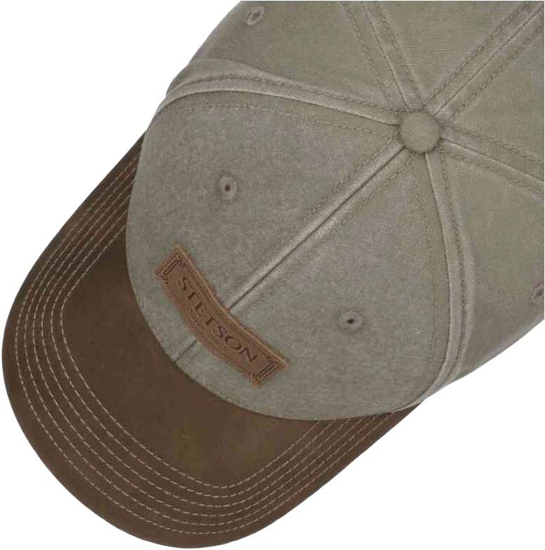 Stetson Baseball Cap Leather Patch