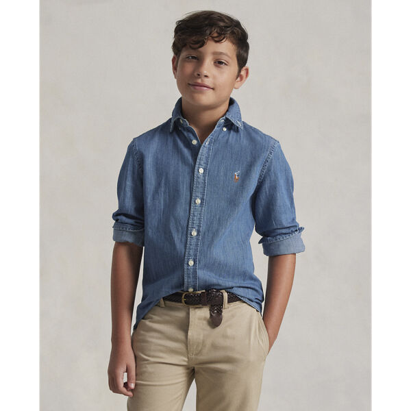 Cotton Chambray Shirt KIDS