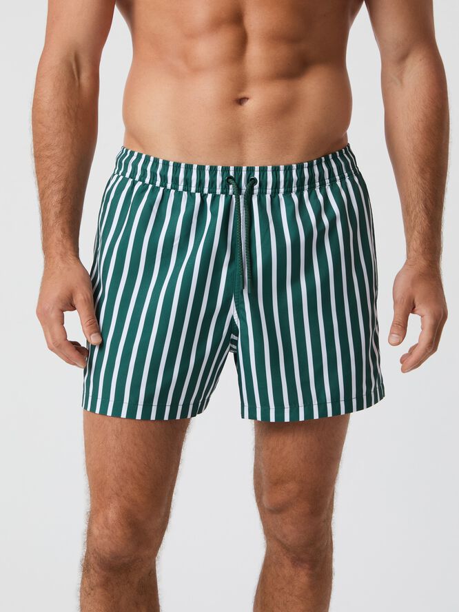 BORG PRINT SWIM SHORTS