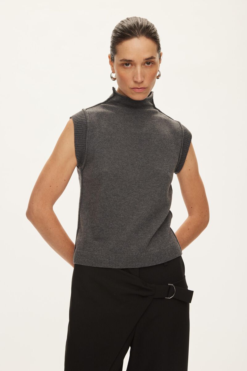 Carla High Neck Top