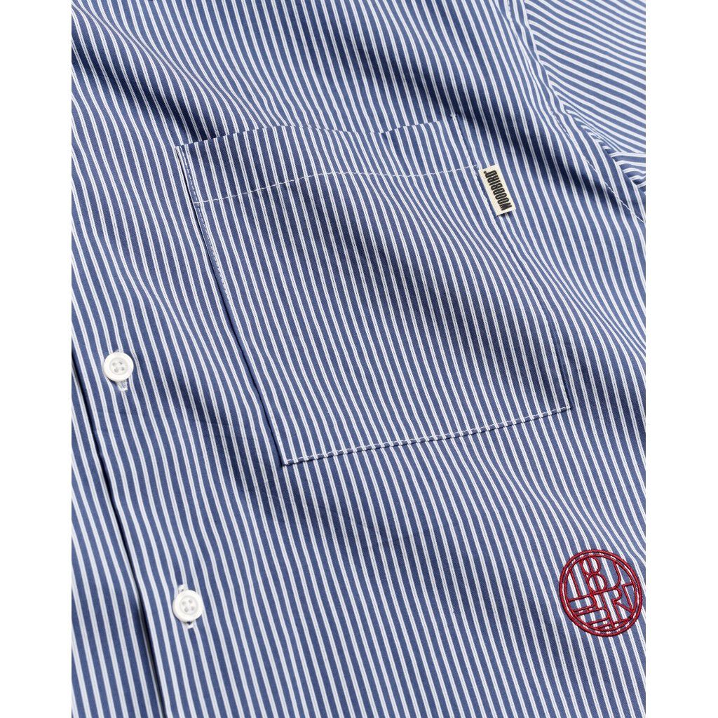 WBWang Stripe EMB Shirt