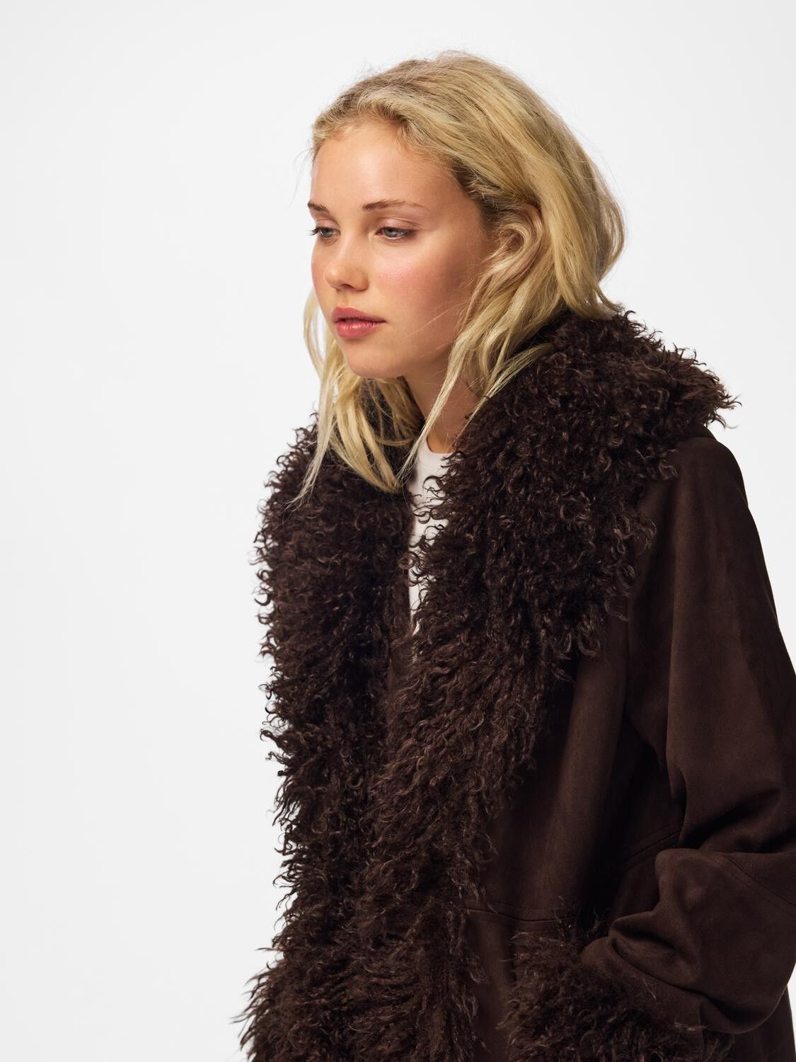 Pcnanna Brushed Long Jacket