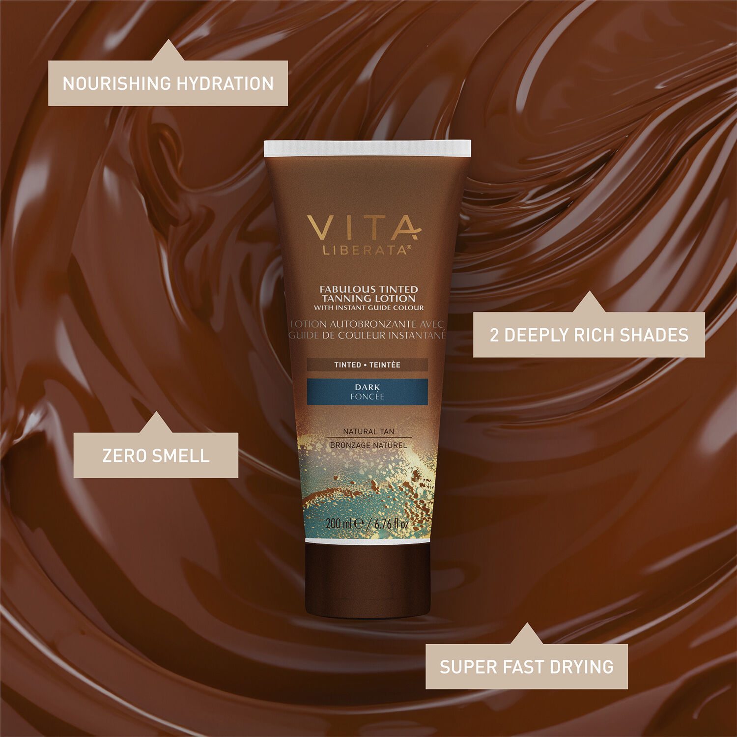 Tinted Tanning Lotion - Dark