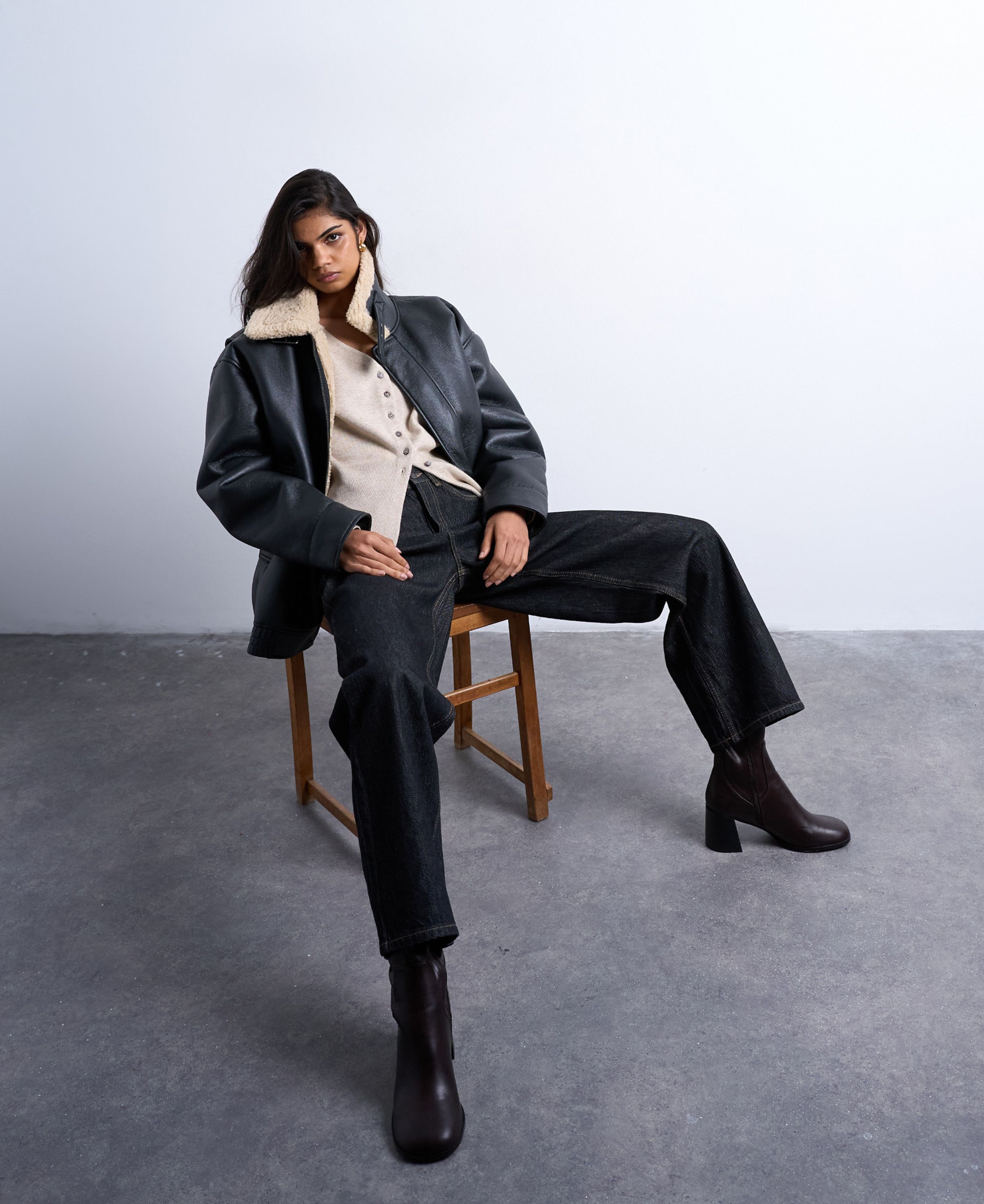 TSSIENNA LS V-NECK CARDIGAN - COTTON