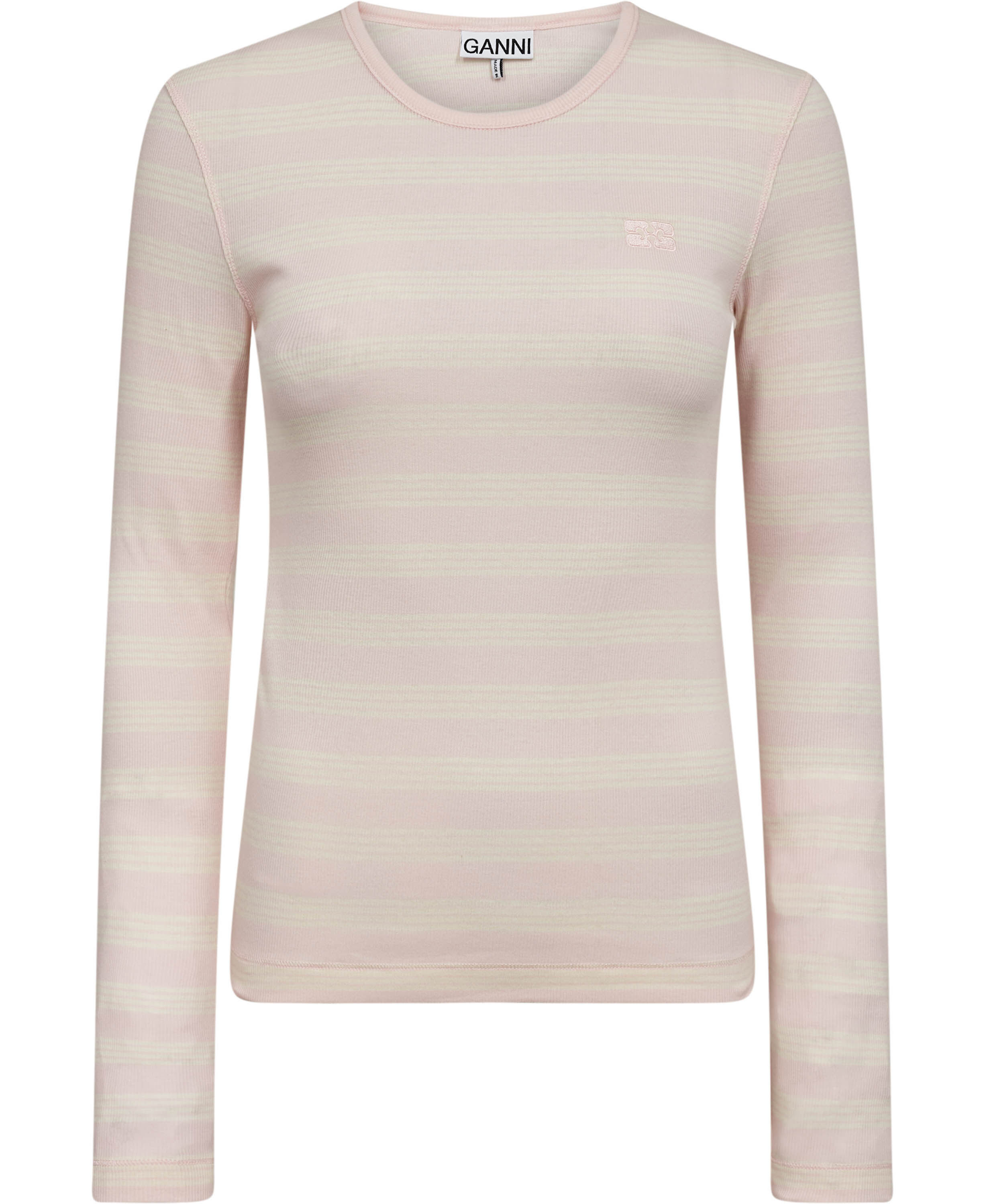 Soft Cotton Stripe Rib Longsleeve