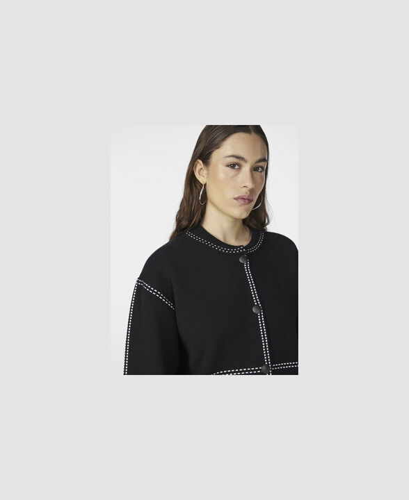 YASJENA LS KNIT CARDIGAN
