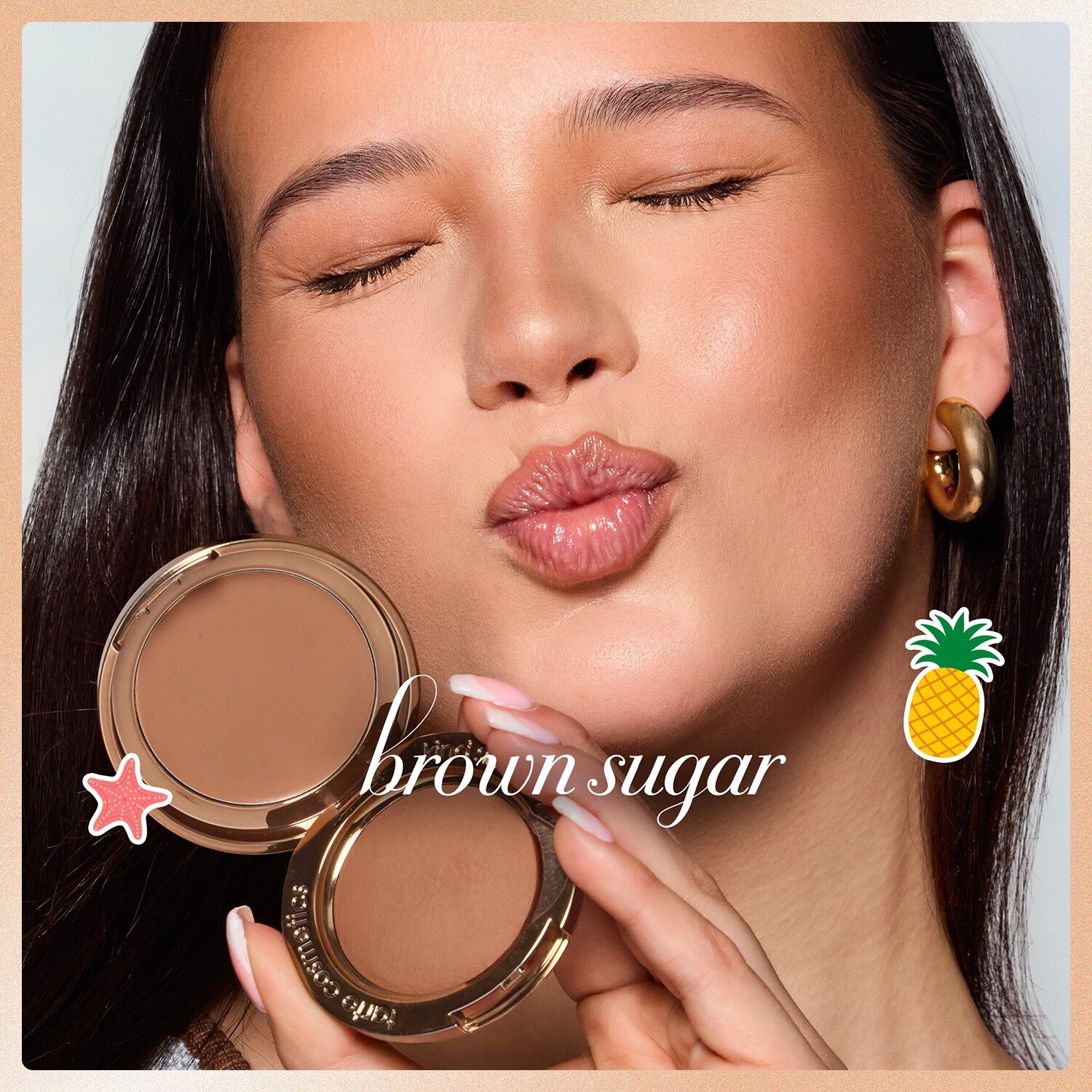 Macaron Sculpt & Bronze Duo - Bronzecreme og -pudderduo