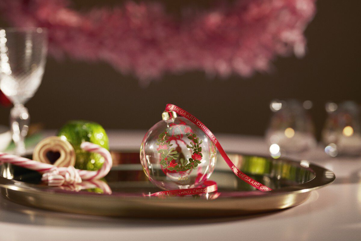 Holmegaard Christmas &Aring;rets julekugle 2025 klar
