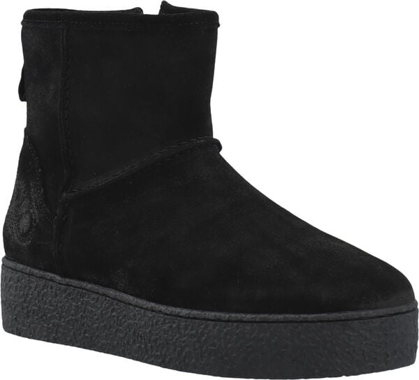 CASCAMILLA Boot W. Inside Zip Warm Lining Oil Suede