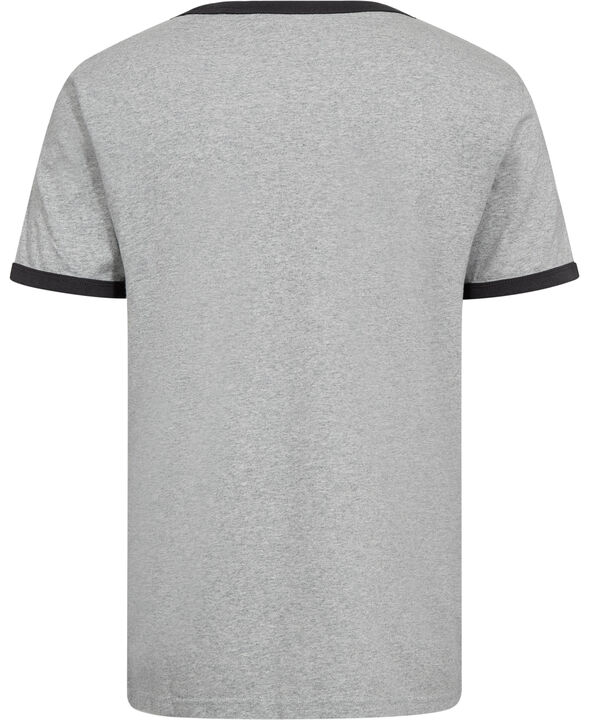 RETRO EMB RINGER TEE BRIGHT WH