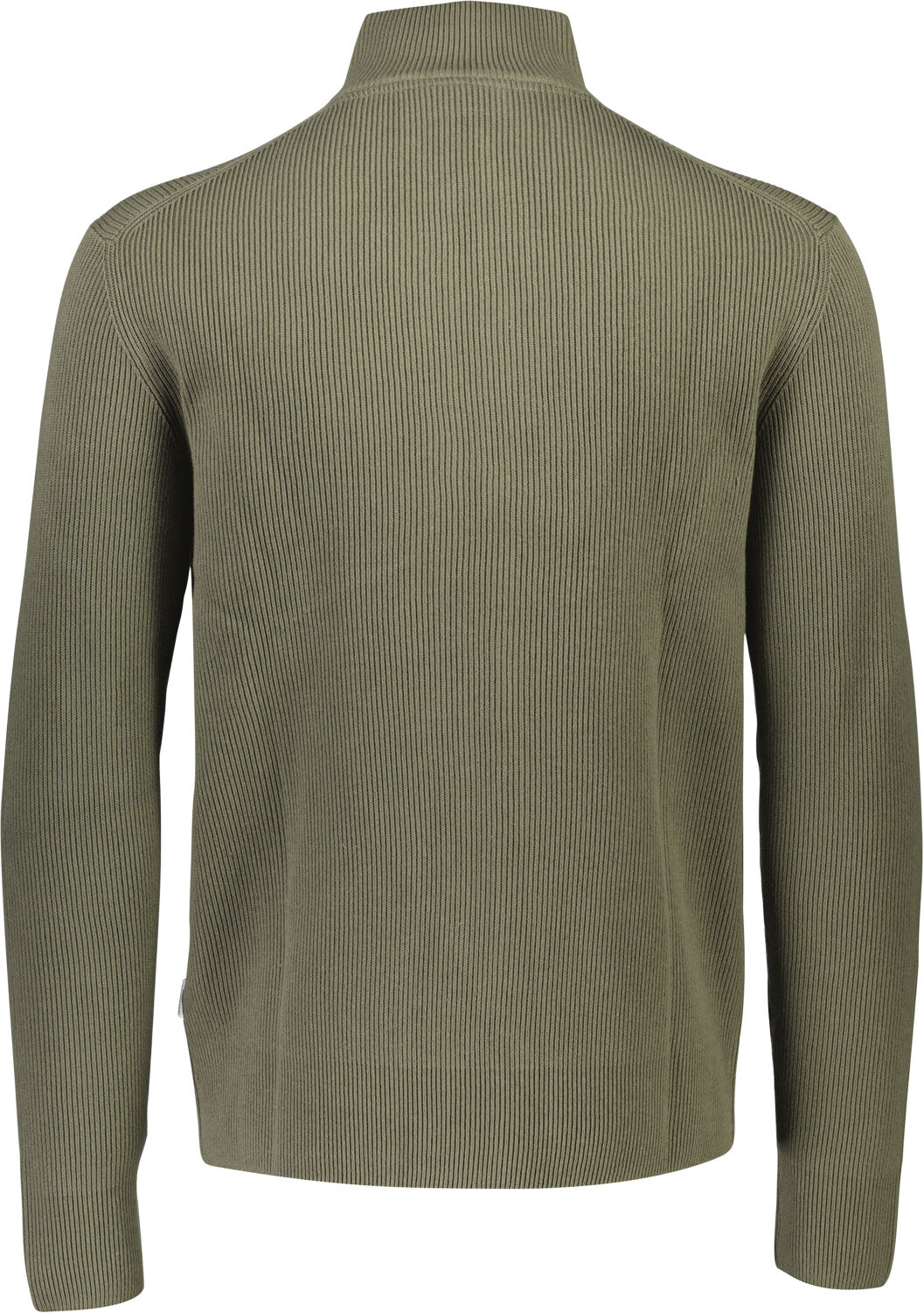 Knitted zip cardigan