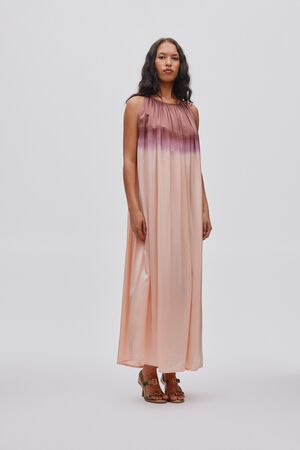 Horizon gathered halter dress - Sab