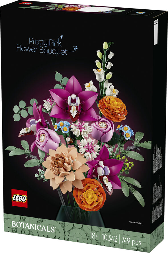Smuk pink blomsterbuket 10342