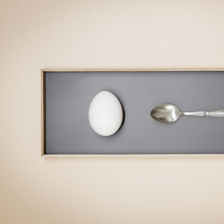 FRAME Tray Small Oak Grey