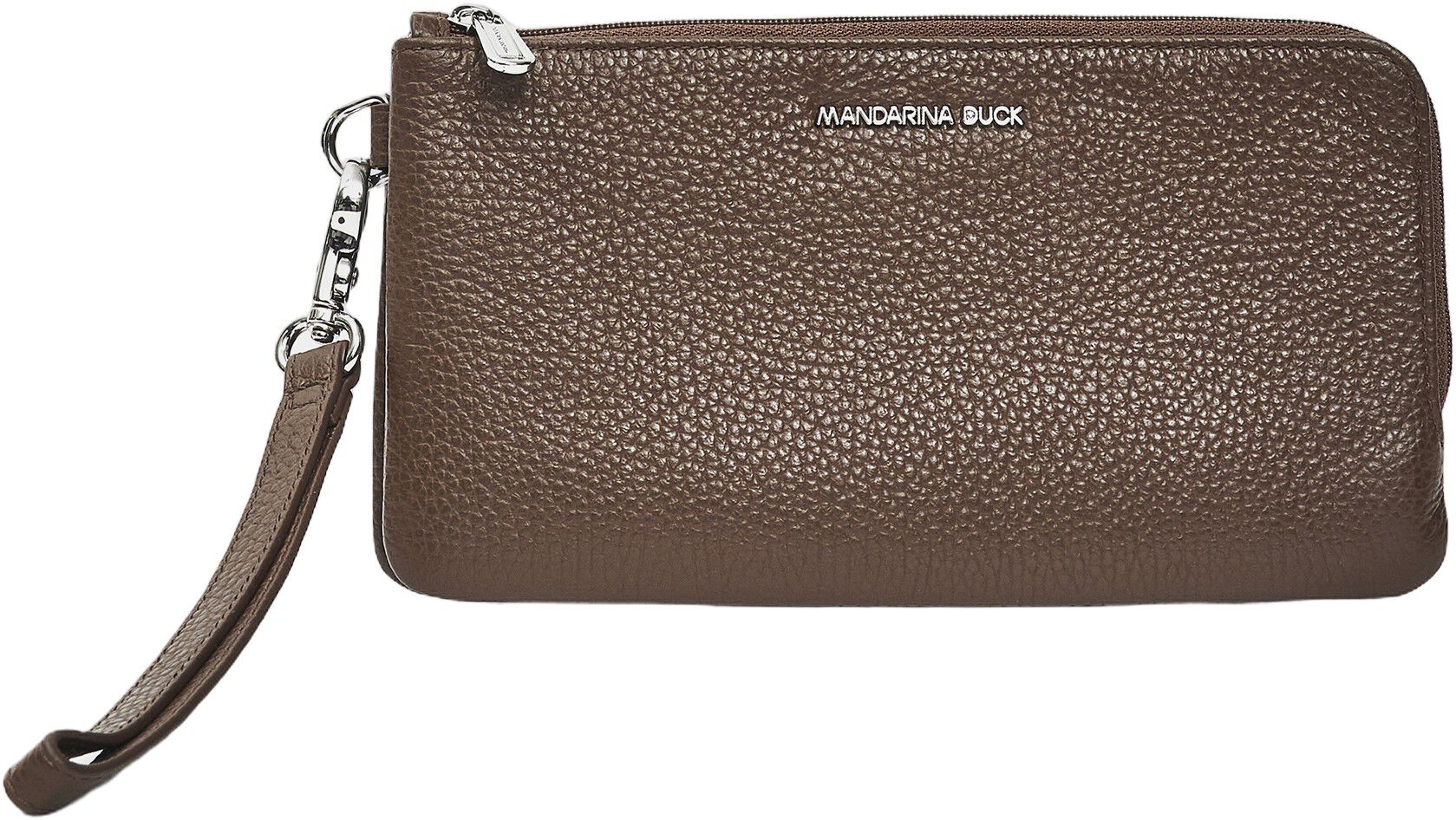 MELLOW LEATHER POUCH / MILK CHOCOLATE