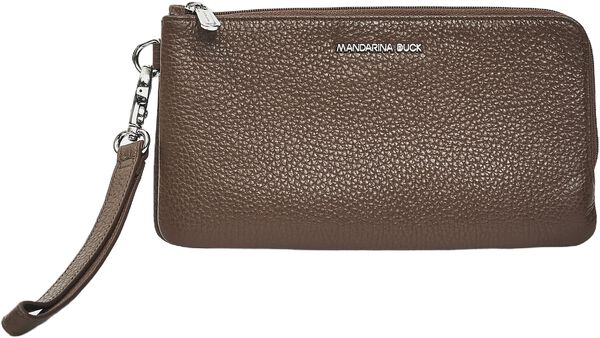 Mellow Leather Pouch / Milk Chocolate