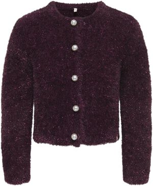 KMGPIUMO GLITTER LS CARDIGAN KNT