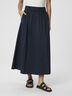 Yara Long Poplin Skirt
