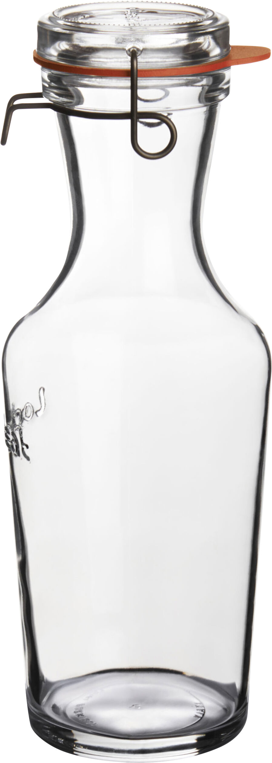 Lock-eat karaffel med patentl&aring;g 1 L.