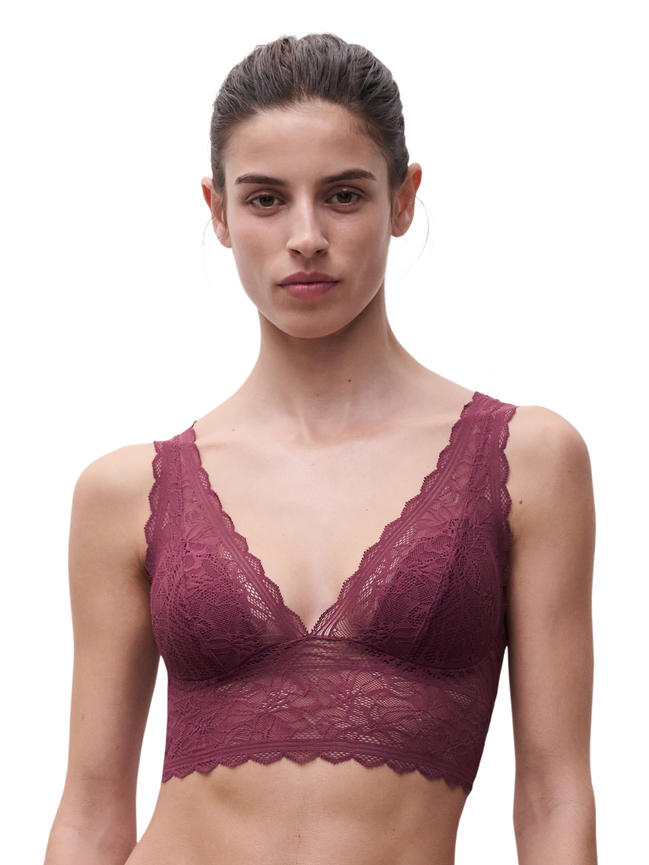 Floral Touch Wirefree foam bra