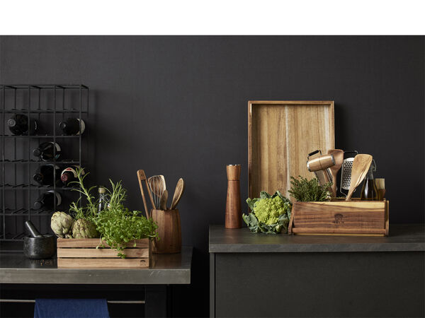 Kassesæt 2 stk. Akacietræ