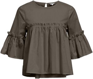 OBJIRA HOPE 3/4 RE O-NECK TOP 141